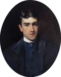 Lucien Guitry, par Konstantin Egorovich Makovsky (1839 - 1915)