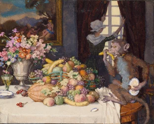 Singe gourmand, 1929
