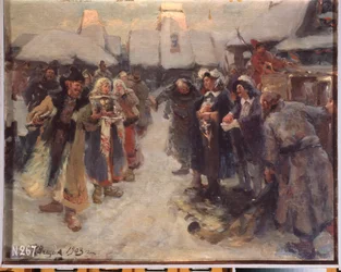 Les étrangers à Moscou