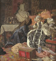 La mort de la reine Sophie Amalie
