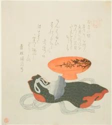 Passage 158 (Hyaku gojuhachi dan), de la série "Essais en oisiveté pour le groupe Asakusa (Asakusagawa Tsurezuregusa)"