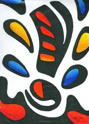 Art abstrait, dessin, esquisse n° 50