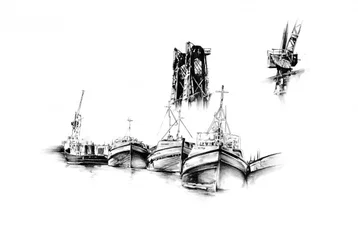 Bateaux portuaires industriels