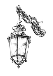 Lampadaire décoratif