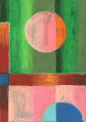 Composition géométrique éclatante