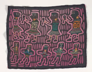 Panneau de chemise (mola), vers 1950