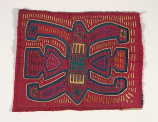 Panneau de chemise (mola) (coton appliqué)