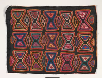 Panneau de chemise (mola) (coton appliqué)