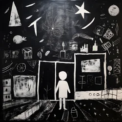 un dessin fait par un enfant de 3 ans 1