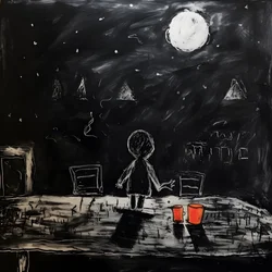 un dessin fait par un enfant de 3 ans 3