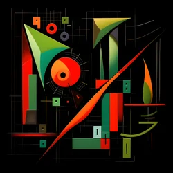 Une tendance boursière dans le style de Picasso 3