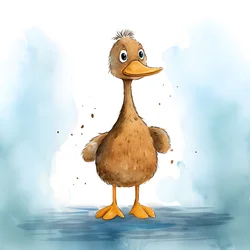 Canard dans le champ 1