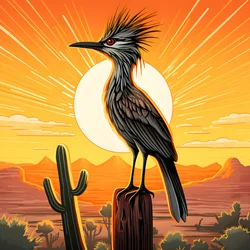 roadrunner soleil brûlant 1