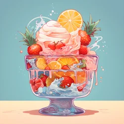 Glace pilée