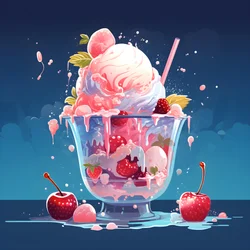 Glace pilée