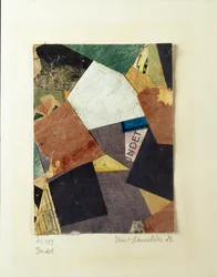 Merz 293 Collage de Kurt Schwitters (1887-1948) 1921 Collection privée