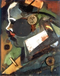 Merzbild 1A (Le docteur)