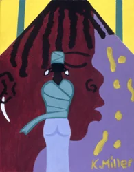 Bondage mental, 2005 (acrylique sur toile)
