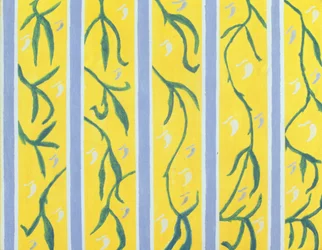 Vignes de papier peint, 2004 (acrylique sur toile)