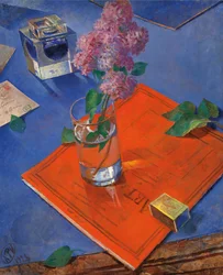 Nature morte avec lilas