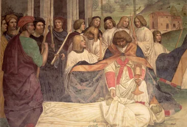 La mort de Saint Benoît, de la vie de Saint Benoît