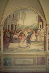 La mort de Saint Benoît, de la vie de Saint Benoît