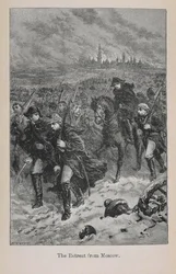 Retraite de Moscou, illustration de 