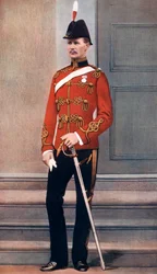 Lieutenant Frederick Hugh Sherston Roberts, soldat britannique