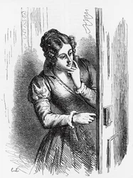 Illustration pour La montée et la chute de César Birotteau, roman d