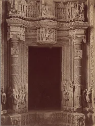 Porte intérieure Sas Bahu Temple, Gwalior