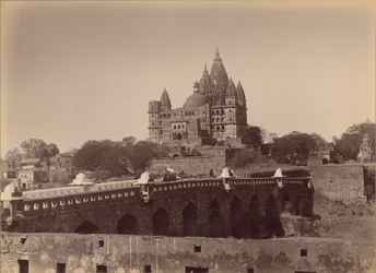Le grand temple de Fort, Orcha [sic]