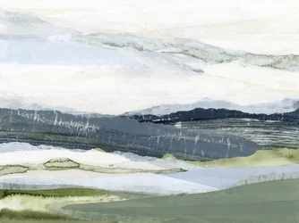 Paysage abstrait serein