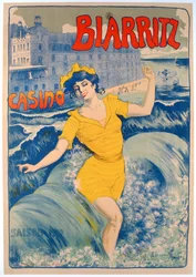 Affiche du Casino de Biarritz