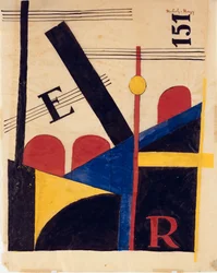 Esquisse pour le grand tableau des chemins de fer