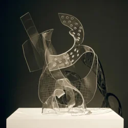 Spirale / Sculpture en plexiglas (réplique)