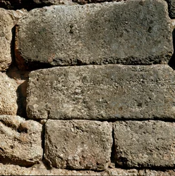 Murs près de la Porte des Lions : site de l