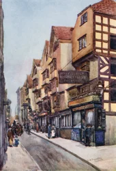 Rue Mary-le-Port : un coin du vieux Bristol