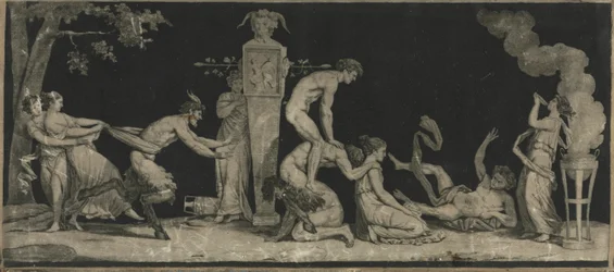 Bacchanale, le jeu du saute-mouton