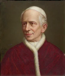Portrait du Pape Léon XIII 1810-1903, 1892