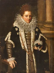 Portrait de Costanza Sforza de Santa Fiora
