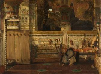 La veuve égyptienne, 1872