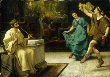 Une entrée de théâtre roman