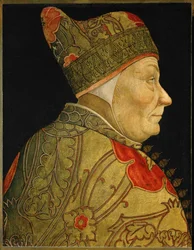 Le doge Francesco Foscari (huile sur bois)
