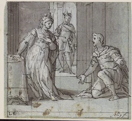 Haman suppliant Esther pour sa vie