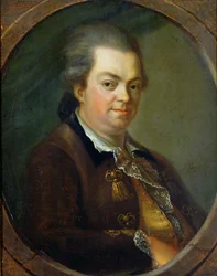 Portrait présumé être le comte Alessandro di Cagliostro (1743-95) 1778