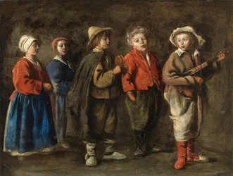 Antoine Le Nain - Les jeunes musiciens, vers 1640
