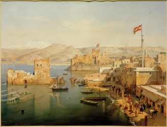 Vue du port de Beyrouth