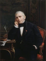 Portrait du dramaturge et librettiste Eugène Scribe 1791-1861, 1863