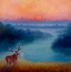 Tôt le matin, Richmond Park, 2023