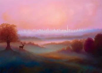 Matin au parc de Richmond, 2023